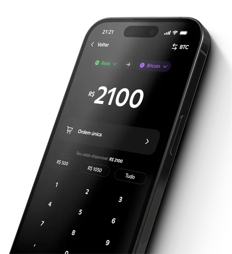 Pessoas usando o cartão Bipa em um celular